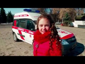 Автомобиль Lada Roof Медслужба в клипе "Я буду донором крови"