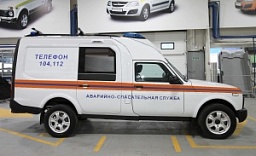 Аварийно спасательный автомобиль на базе Niva Куб / Kub - фото Спецавтомобили