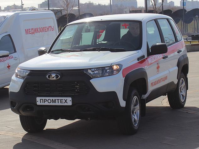 Санитарный автомобиль на базе Lada Niva Travel для Медслужба М1 - фото Медицинские автомобили