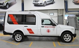 Санитарный автомобиль на базе Niva Куб / Kub М1 - фото Медицинские автомобили