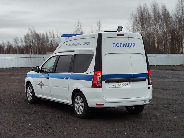Автомобиль патрульно-постовой службы на базе LADA Largus ROOF