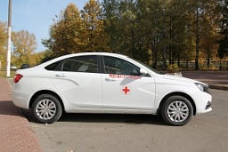 Санитарный автомобиль на базе Lada Vesta для Медслужбы - фото Медицинские автомобили